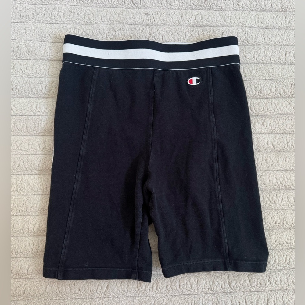Champion Black Biker Shorts